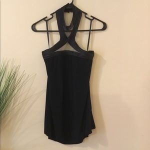 NWT Black High Neck Tank